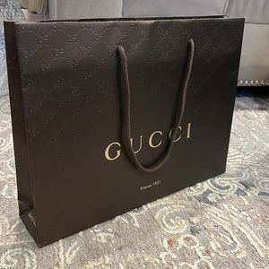 Vintage Gucci shopping bag